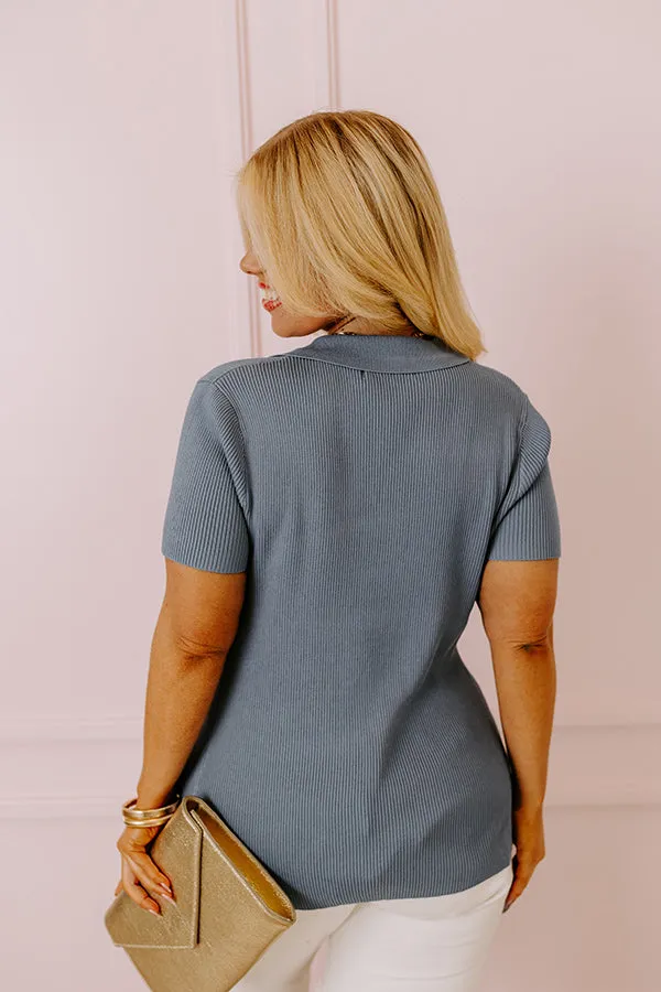 Latte Break Ribbed Top Curves