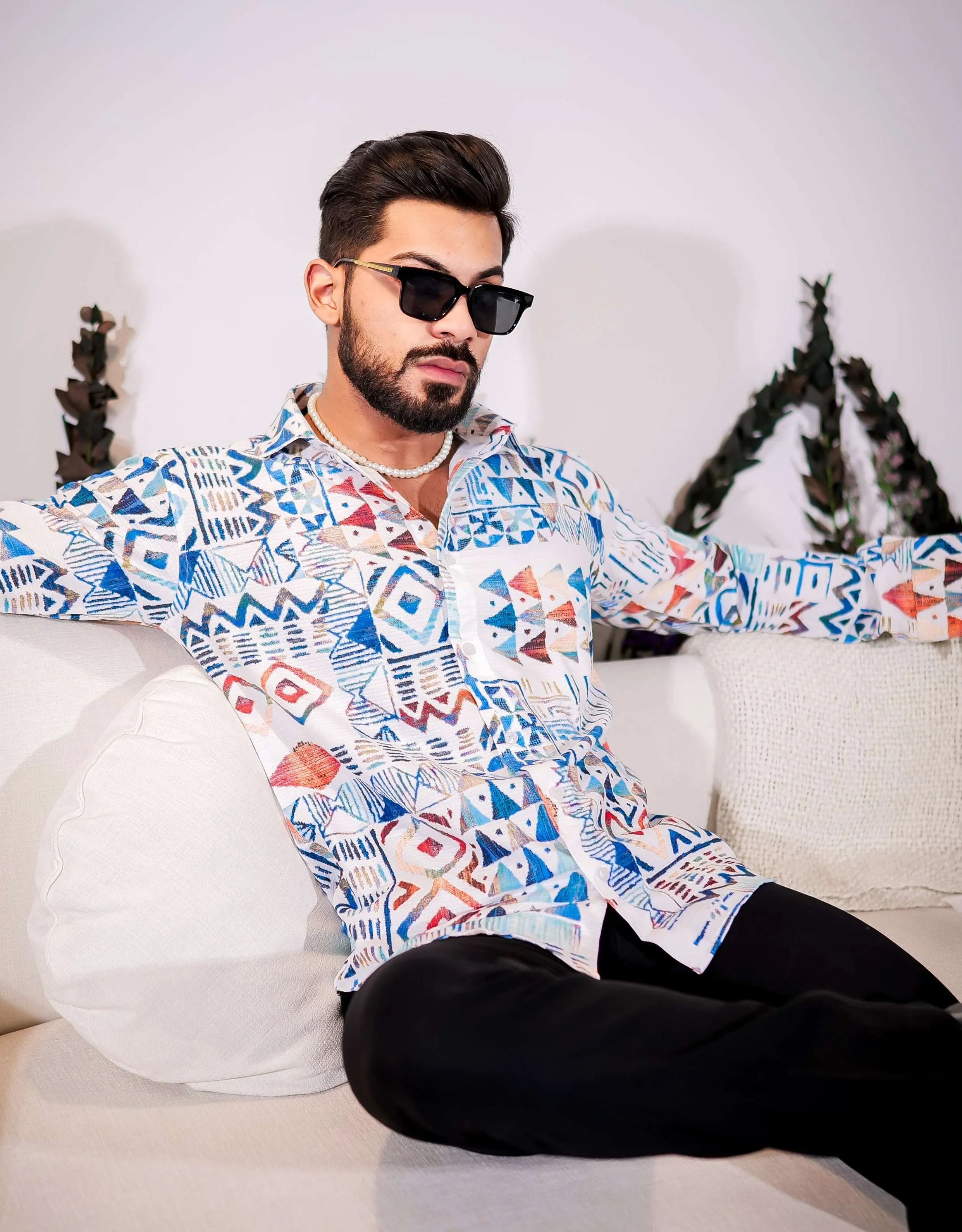 Light Blue Imported Premium Shirt for Men's