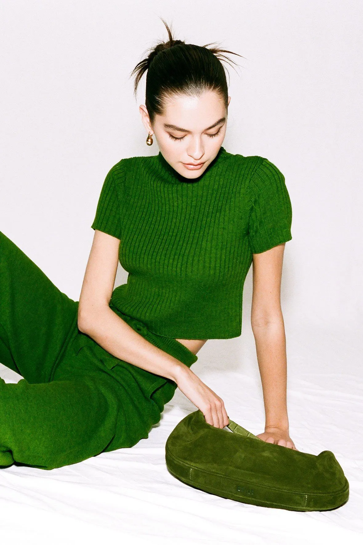 LILOU TOP | EMERALD