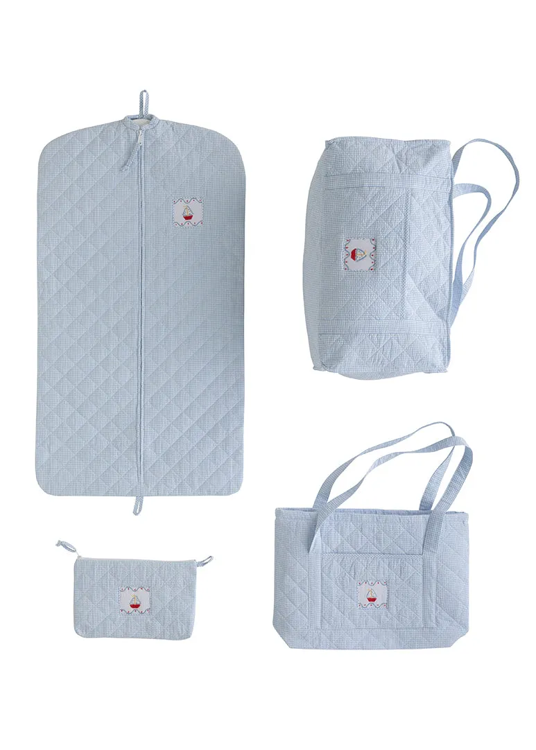 Little English Quilted Luggage Set Smocked