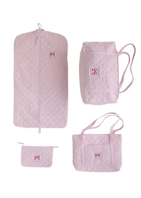 Little English Quilted Luggage Set Smocked