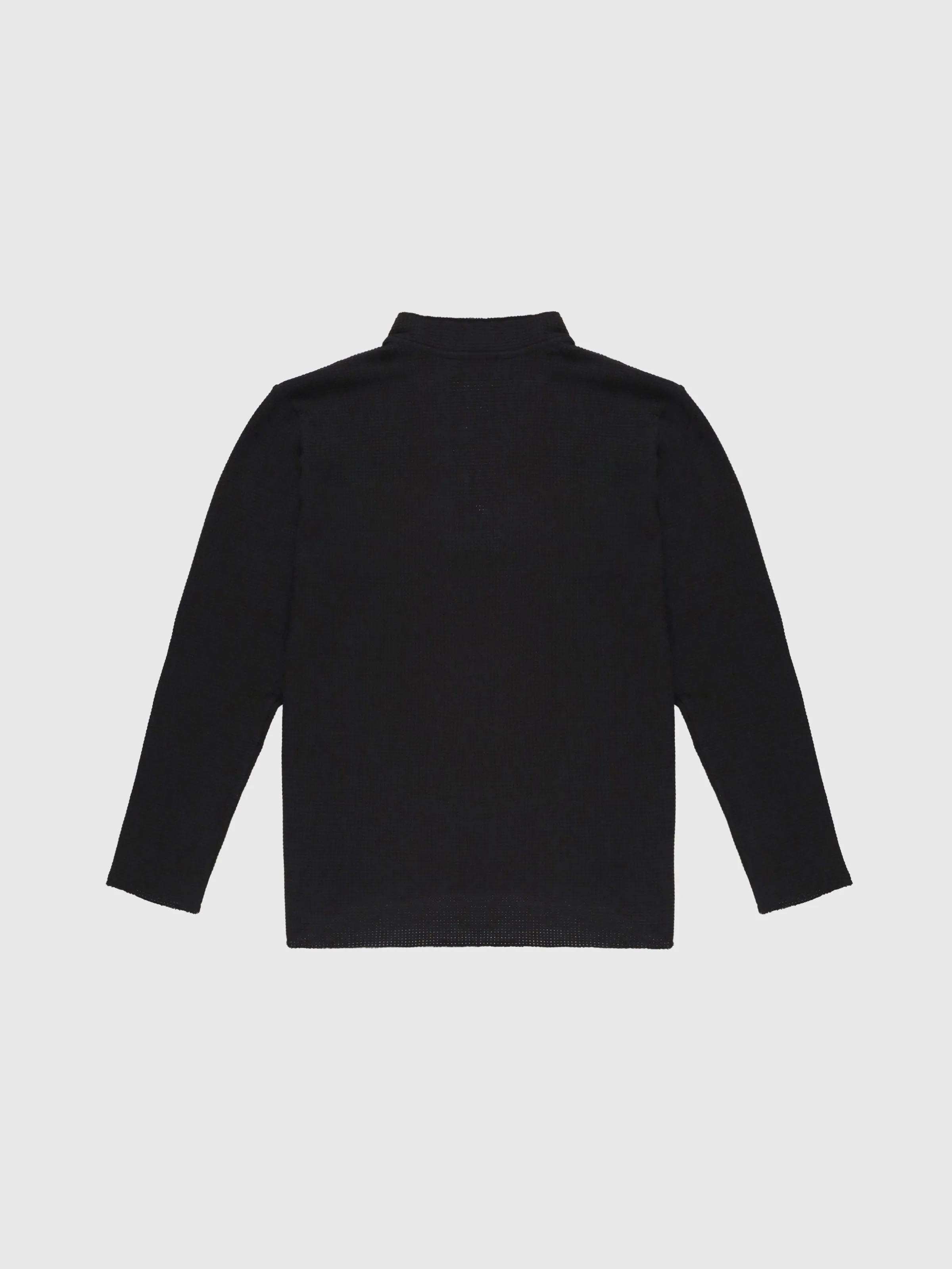 Long Sleeve Thermal Jersey in Black