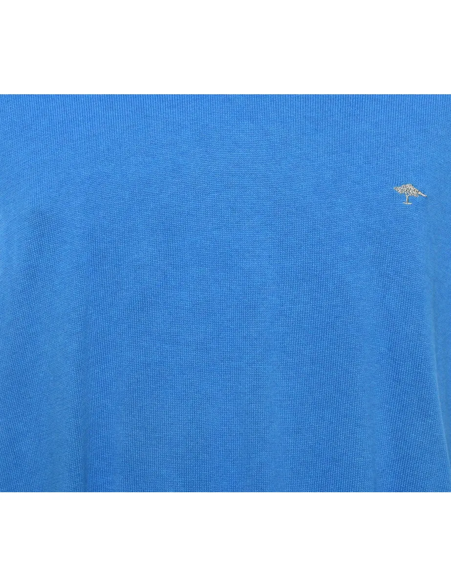 Long Sleeved Blue Jumper - XL