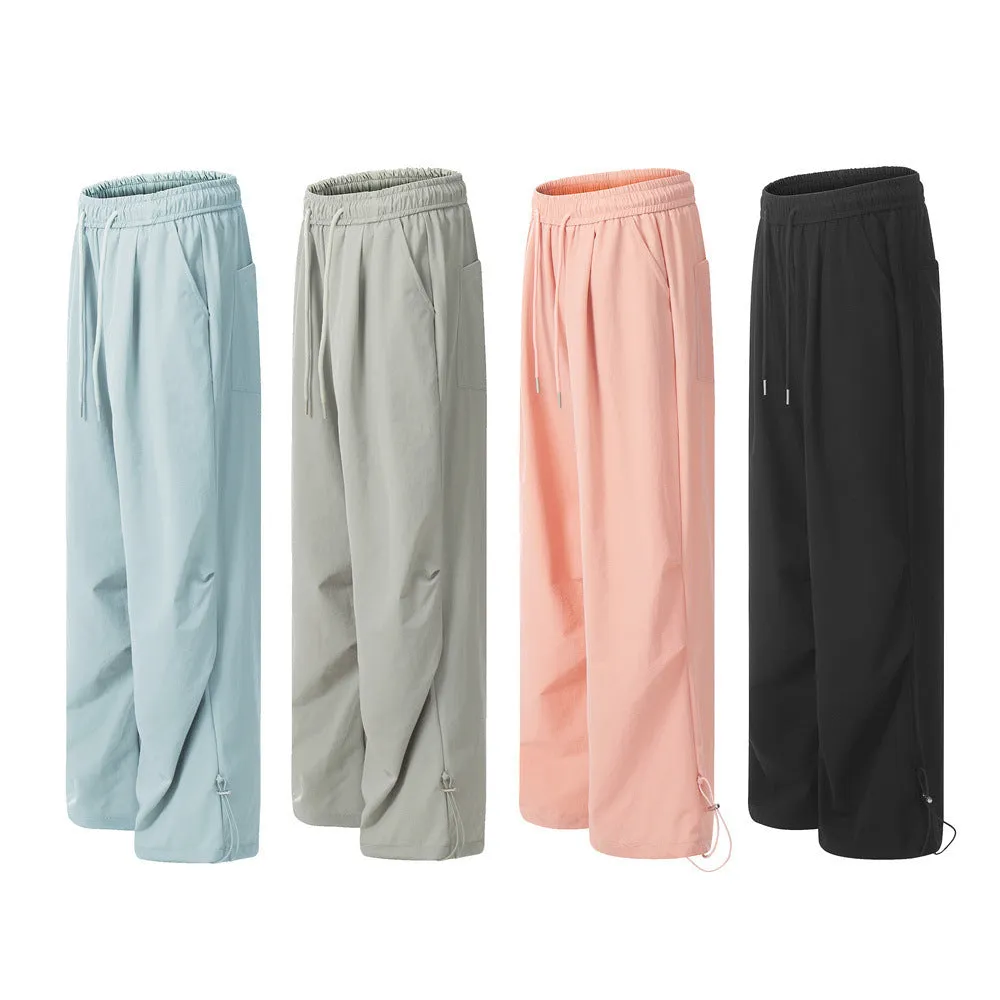 Loose Wide Leg Leisure Paratrooper Pants Men