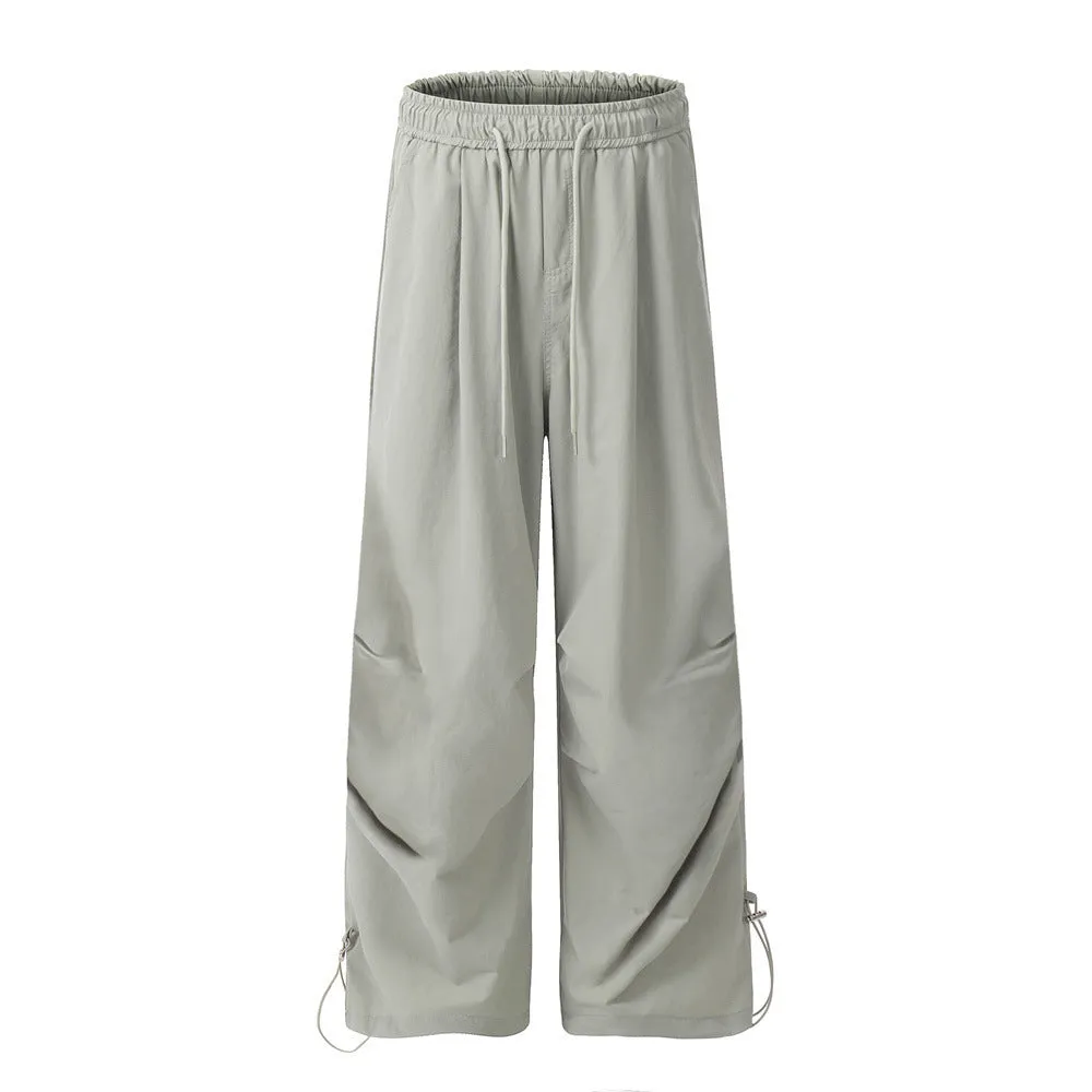 Loose Wide Leg Leisure Paratrooper Pants Men