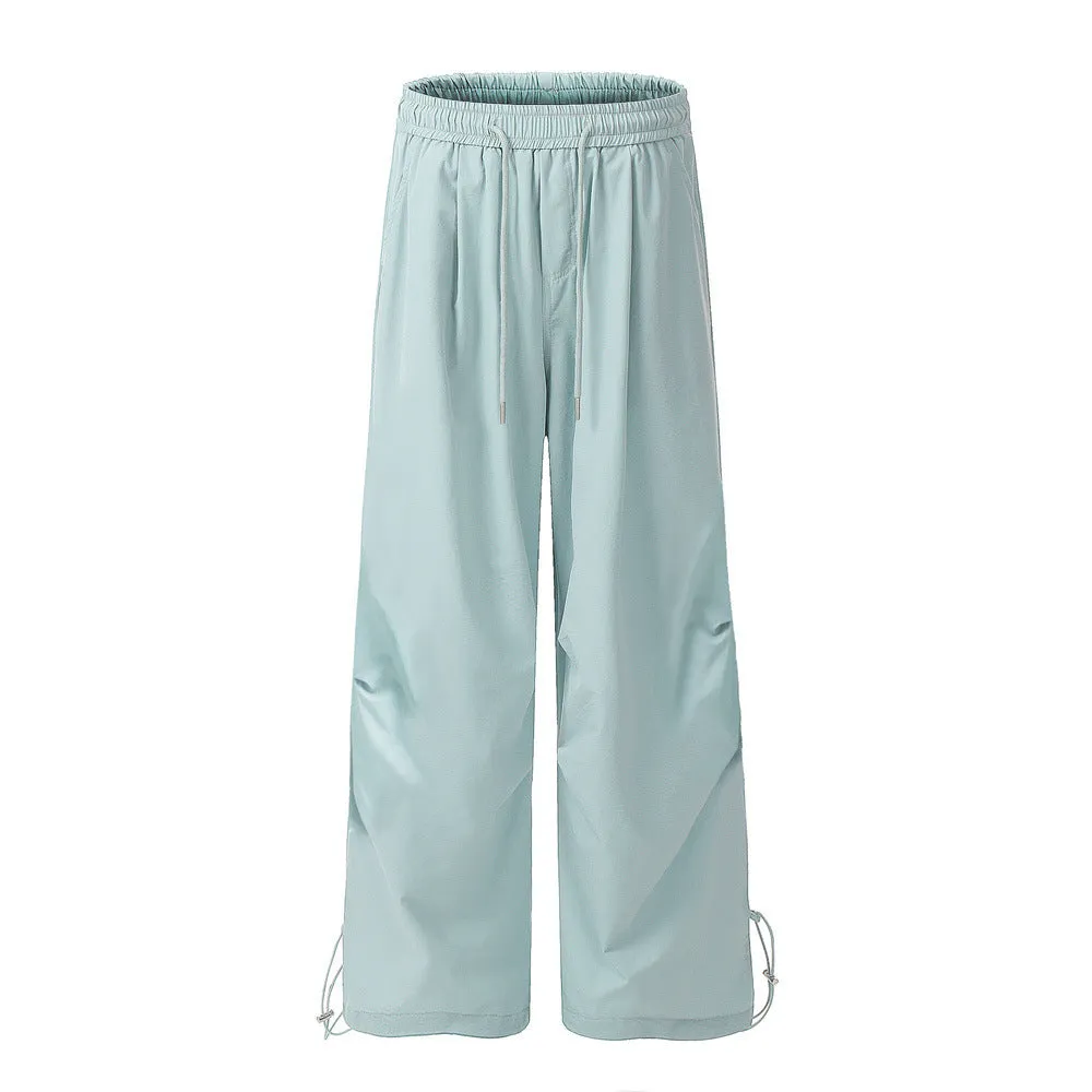 Loose Wide Leg Leisure Paratrooper Pants Men