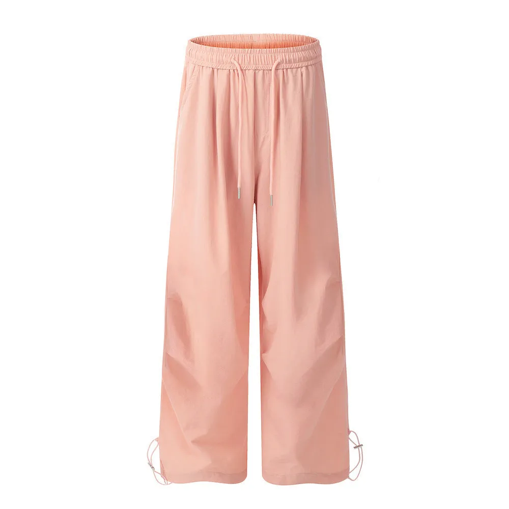 Loose Wide Leg Leisure Paratrooper Pants Men