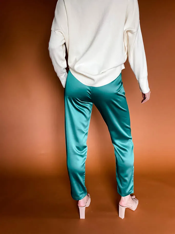 Luoni Joggers- Emerald Green