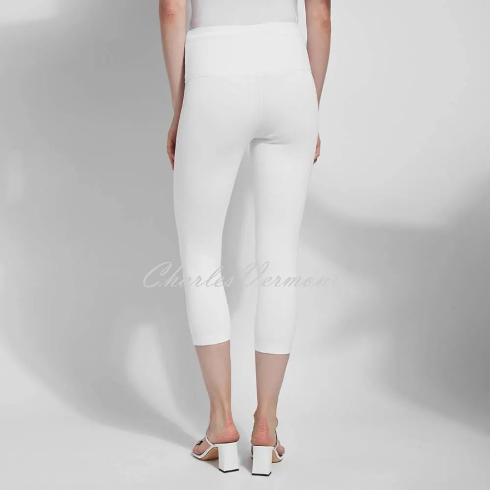 Lysse Capri Denim Legging – Style 6173 (White)