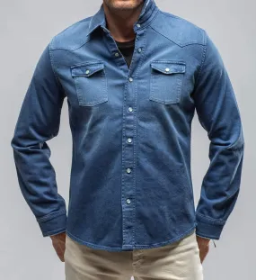 Men's Teleria Zed | Denim Snap Shirt | Indaco