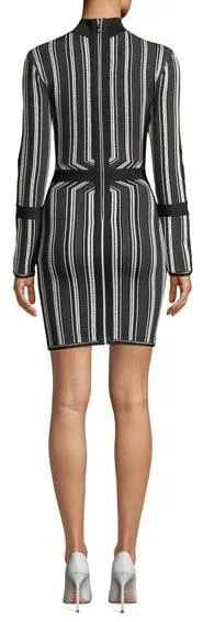 Mock Neck Bodycon Dress