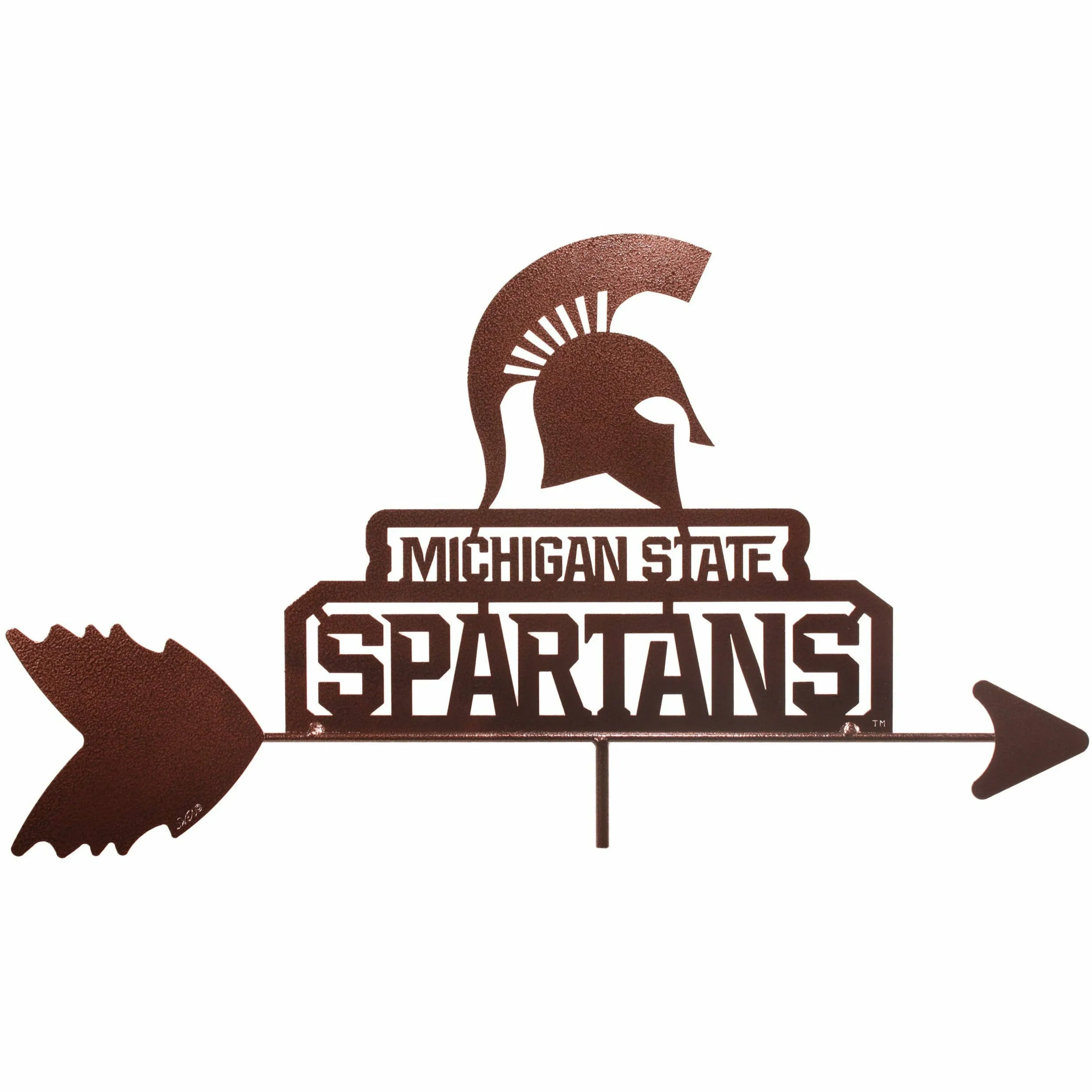 MSU Spartans Garden Stake Weathervane