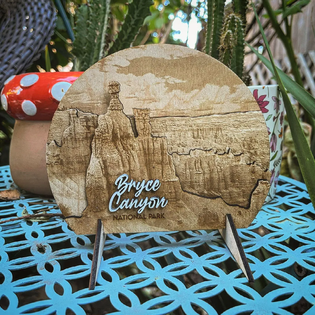 National Park Series: Bryce Canyon National Park Keepsake Sign - SVG File