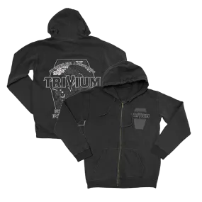 No Gods Zip Up Hoodie