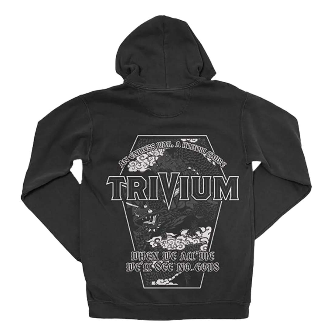 No Gods Zip Up Hoodie