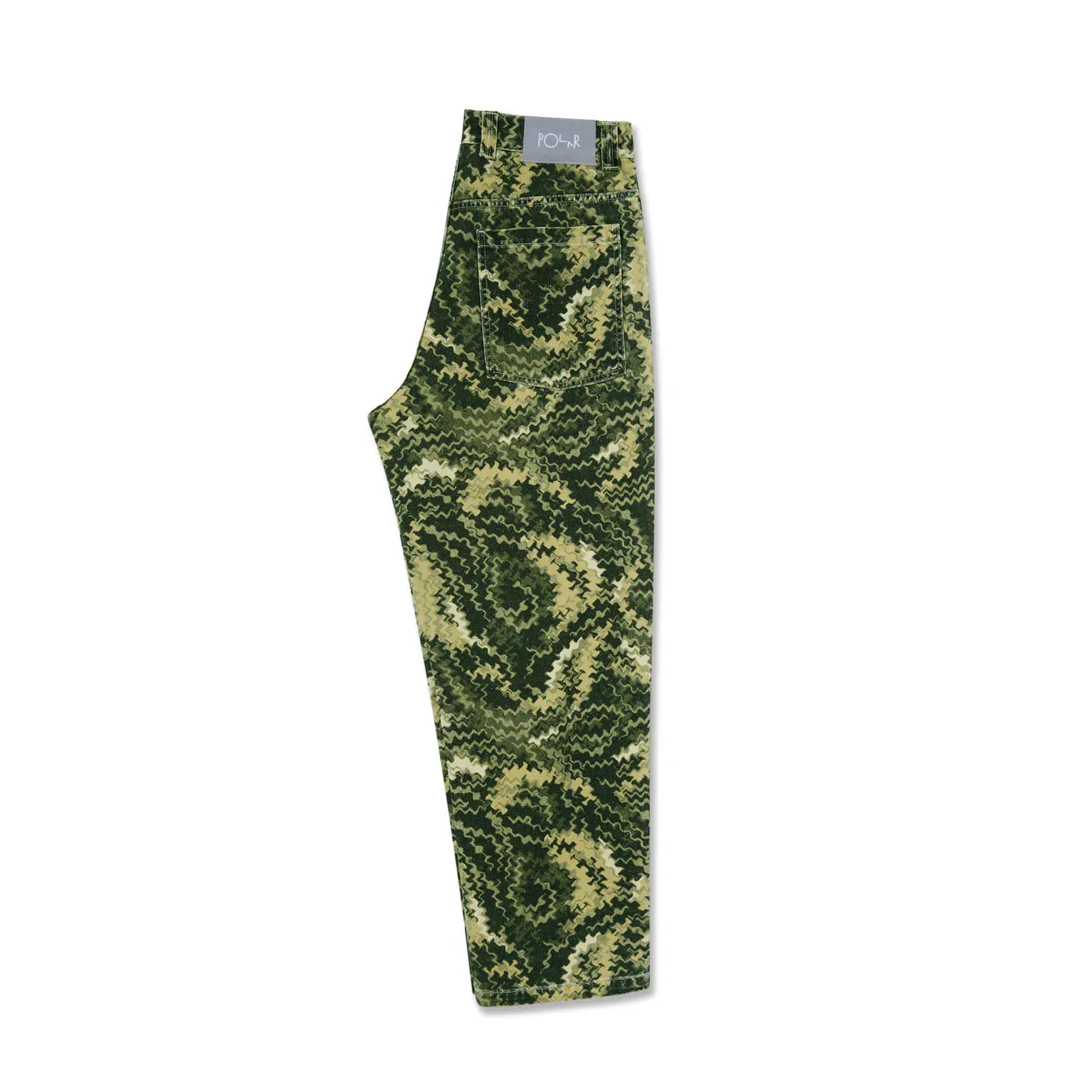 Polar Skate Co. 93 Work Pants Camo - Green