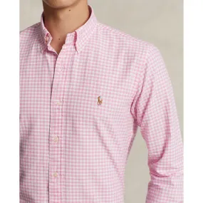 Polo Ralph Lauren - Oxford Shirt - Gingham - Pink & White