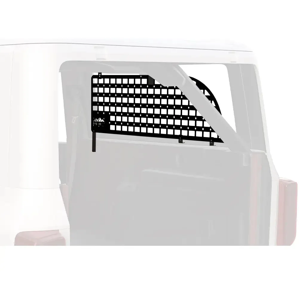 Rear Window Molle Panel for Bronco 2 Door