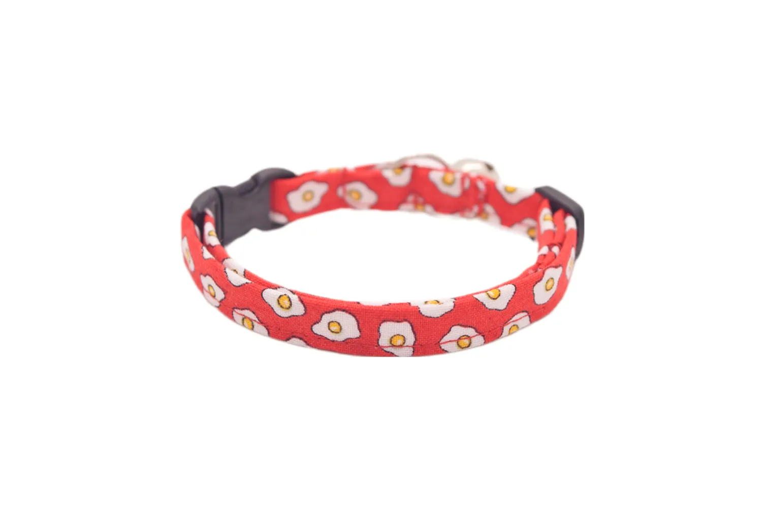 Red Fried Egg Cat Collar