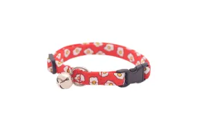 Red Fried Egg Cat Collar