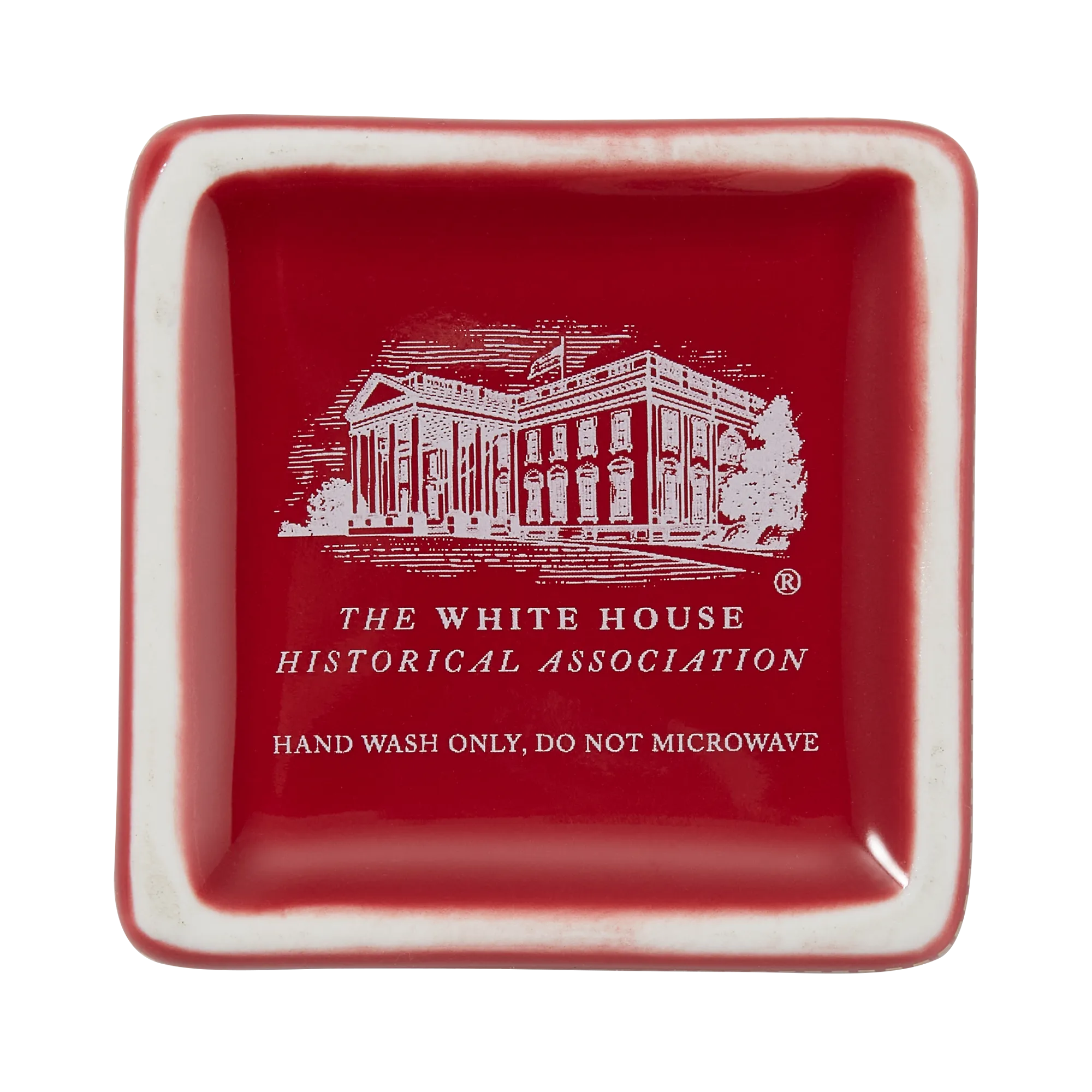 Red Truman Seal Lidded Box