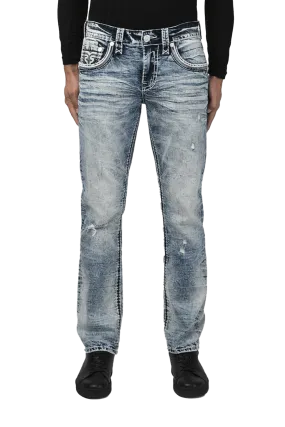 Rock Revival Men's River A202r Alt Straight Jeans