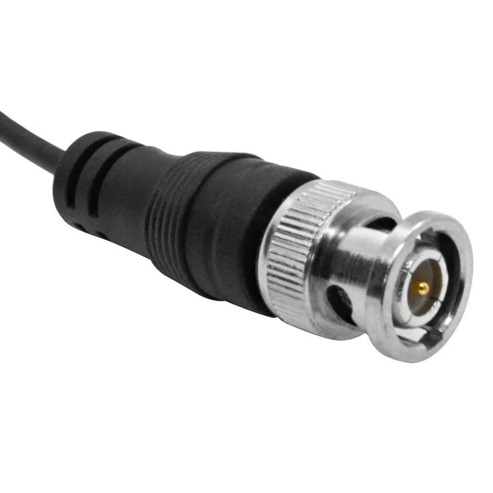 SAPT528 - 5 Pack of 6 Inch Male to Male Coax Patch Jumper Cables - BNC-59 Jacks