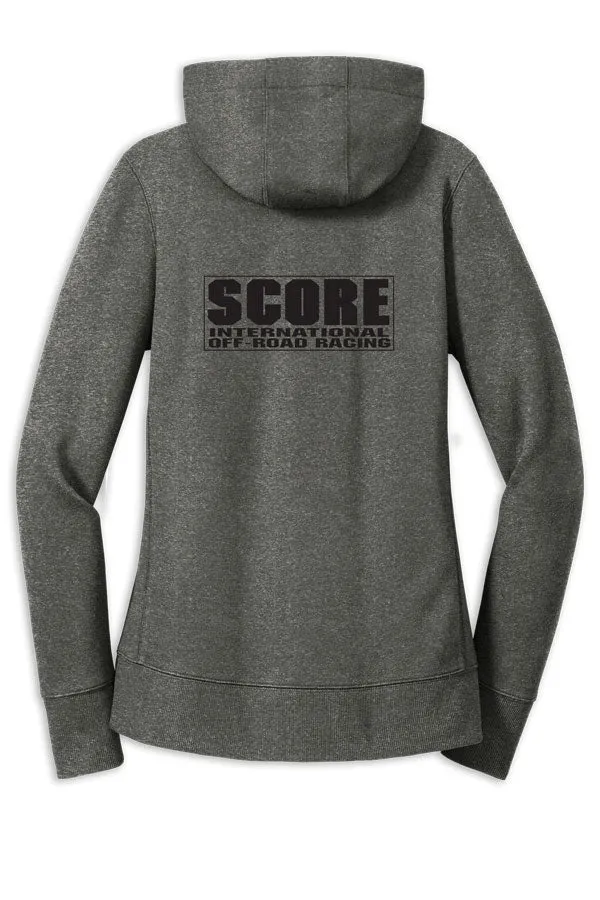 SCORE Logo Zip Hoodie - Ladies