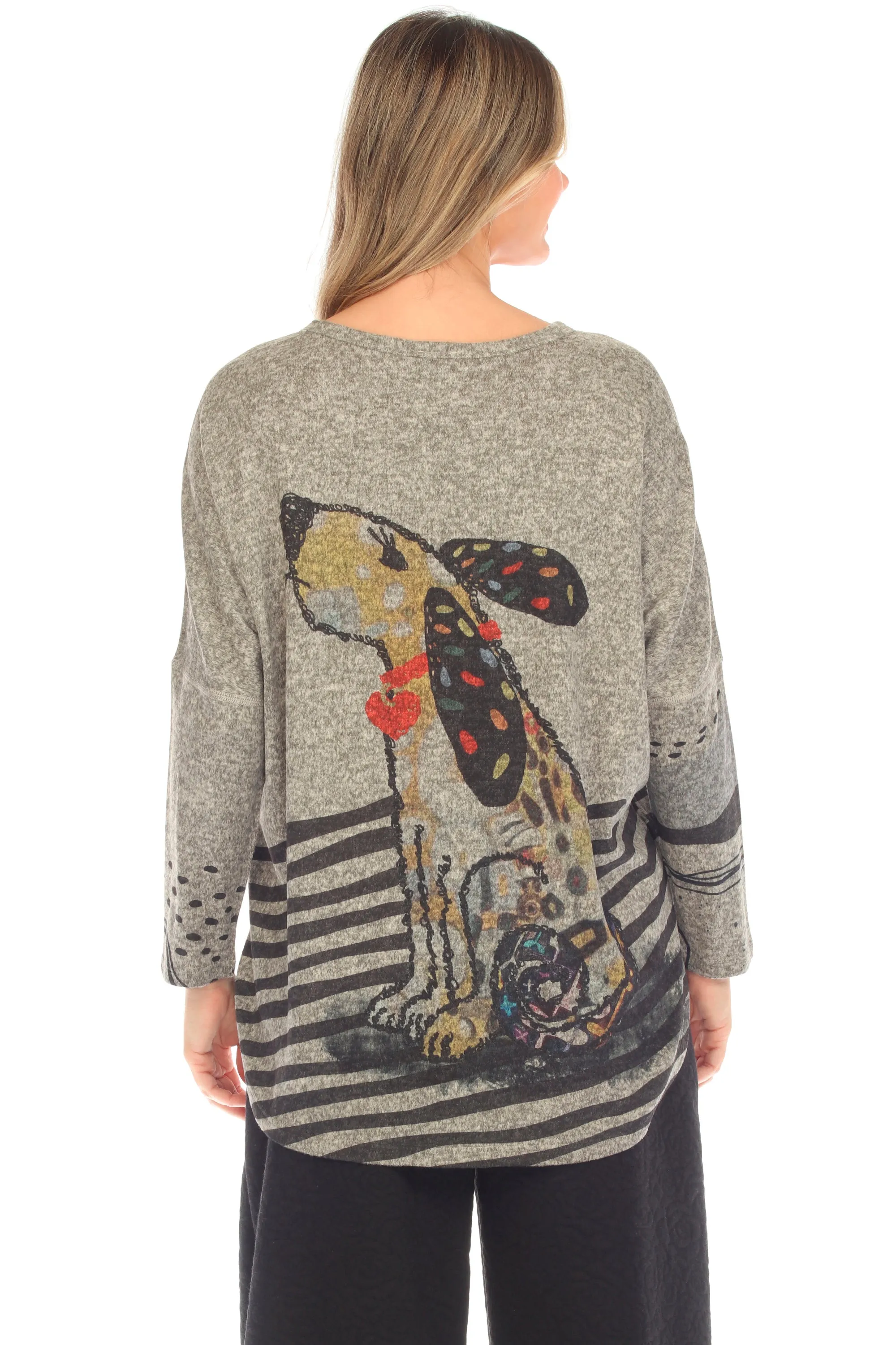 Scruffy Hi-Lo Top