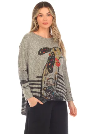 Scruffy Hi-Lo Top