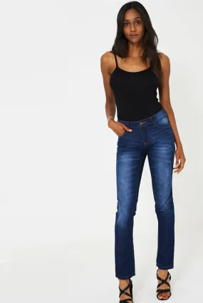 Slim Fit Jeans In Blue Wash