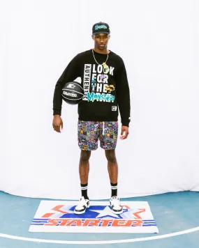 Starter X Space Jam Monstars Crewneck Black