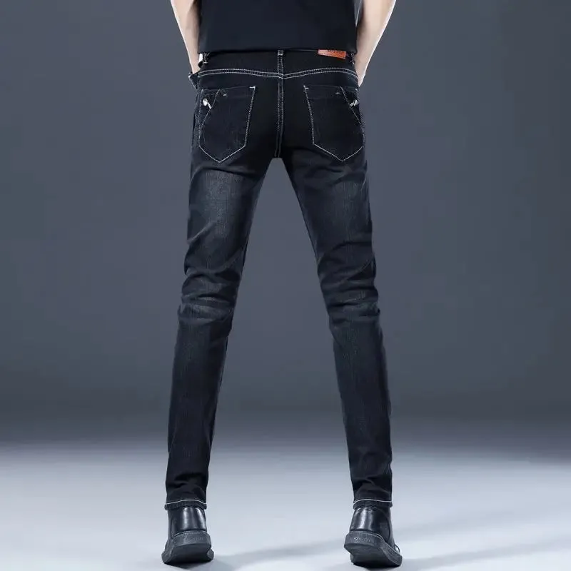 Streetwear Fashion Stretch Slim Fit Jeans