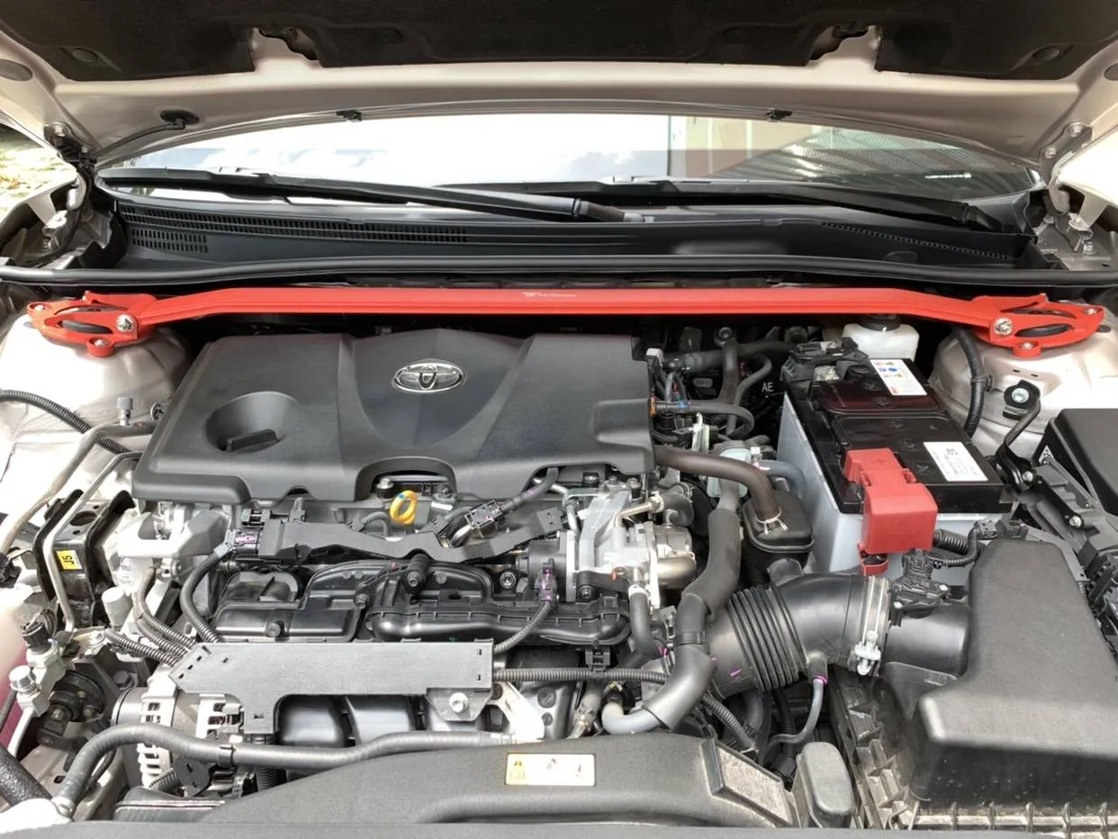 Strut Bar Engine Bay Carbon Fiber 2025-Present Toyota Camry Gen 9 i4 and V6 Compatible - VIP Price