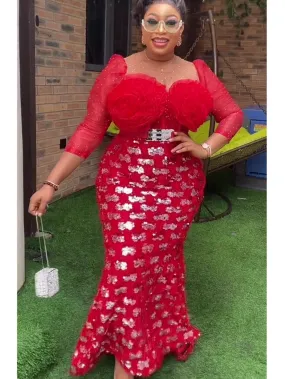 Stunning Plus-Size African Party Dresses: Dashiki, Ankara, Sequins