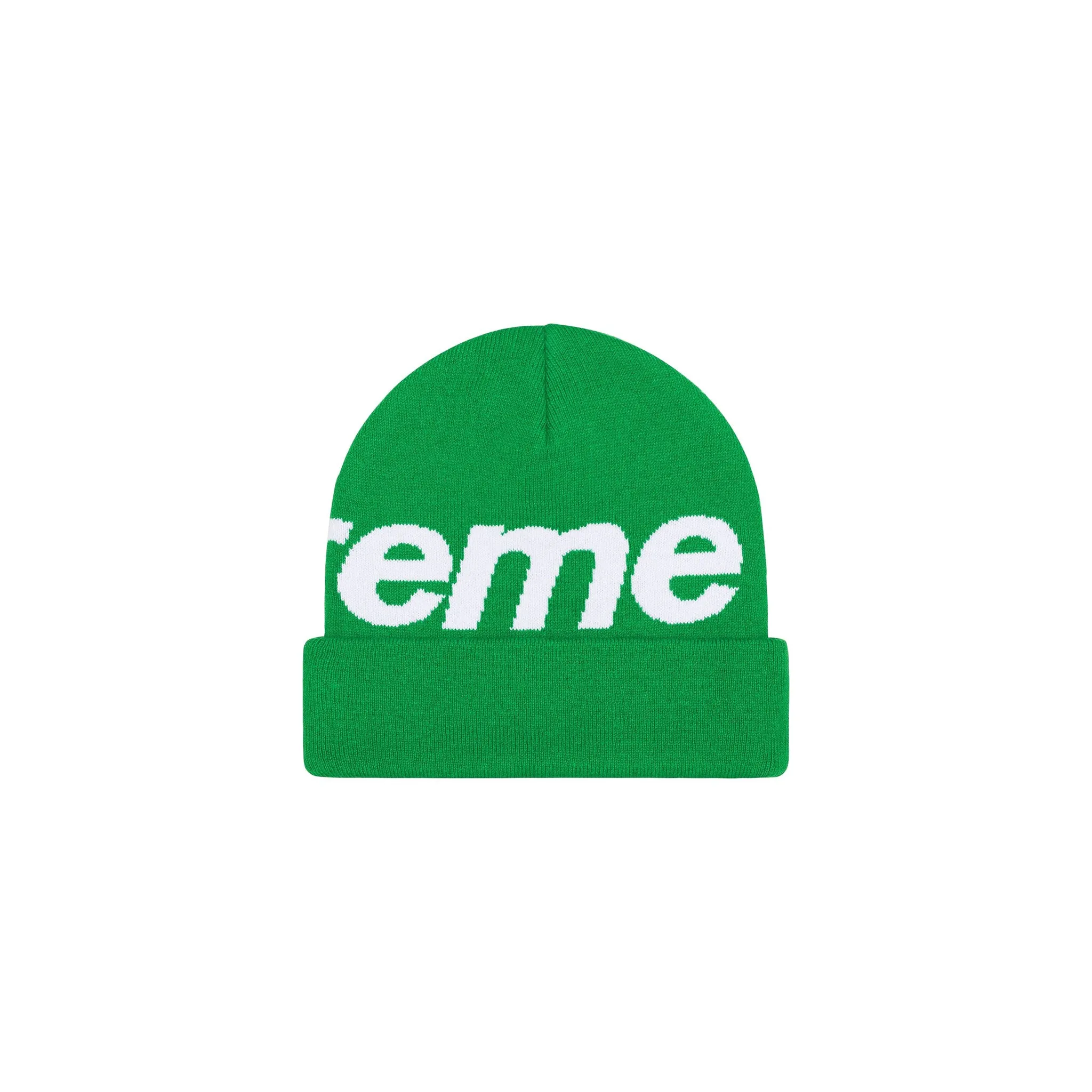 Supreme Big Logo Beanie Beanie (FW23) Green