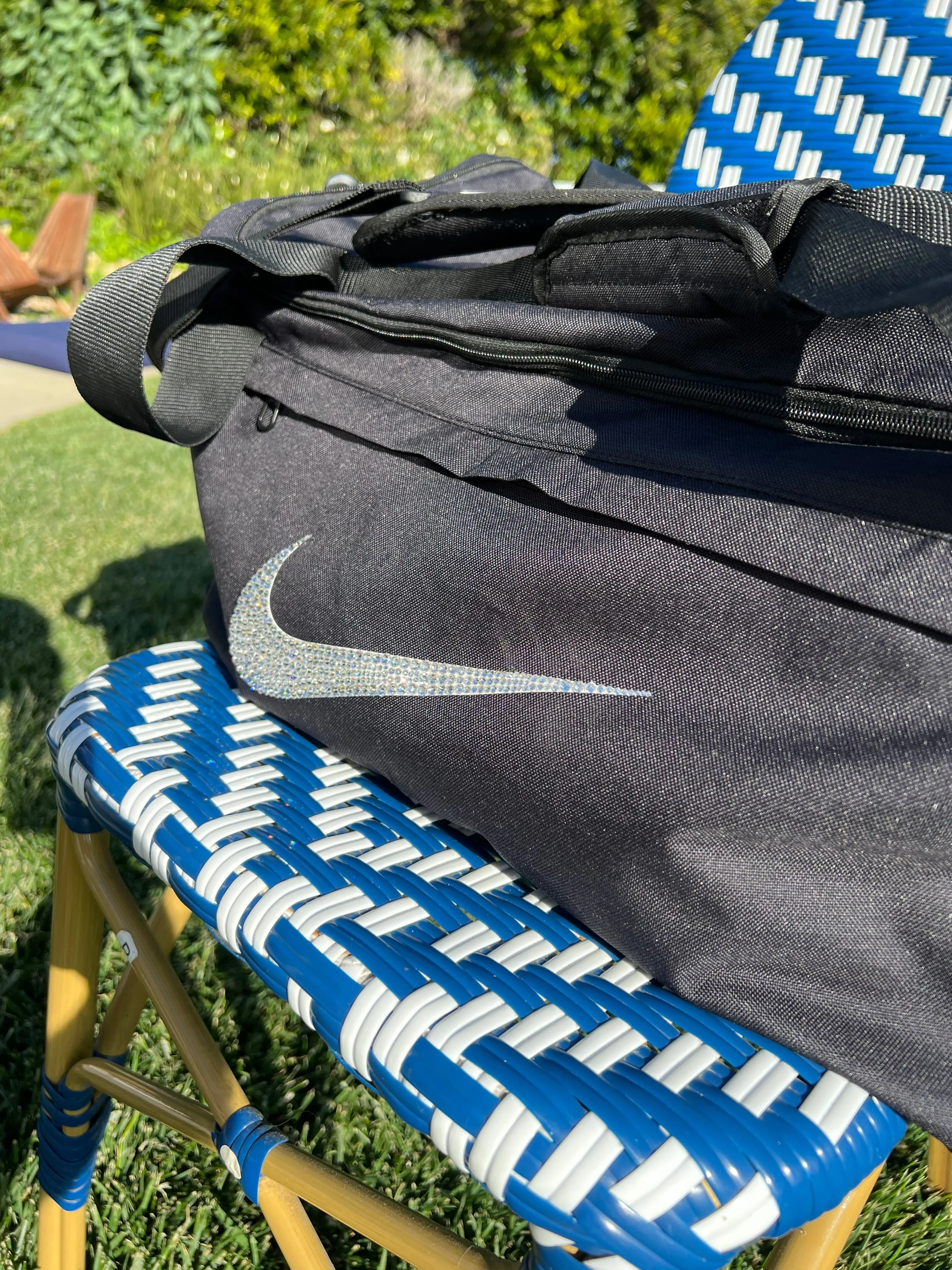 Swarovski Bling Nike Duffle Bag