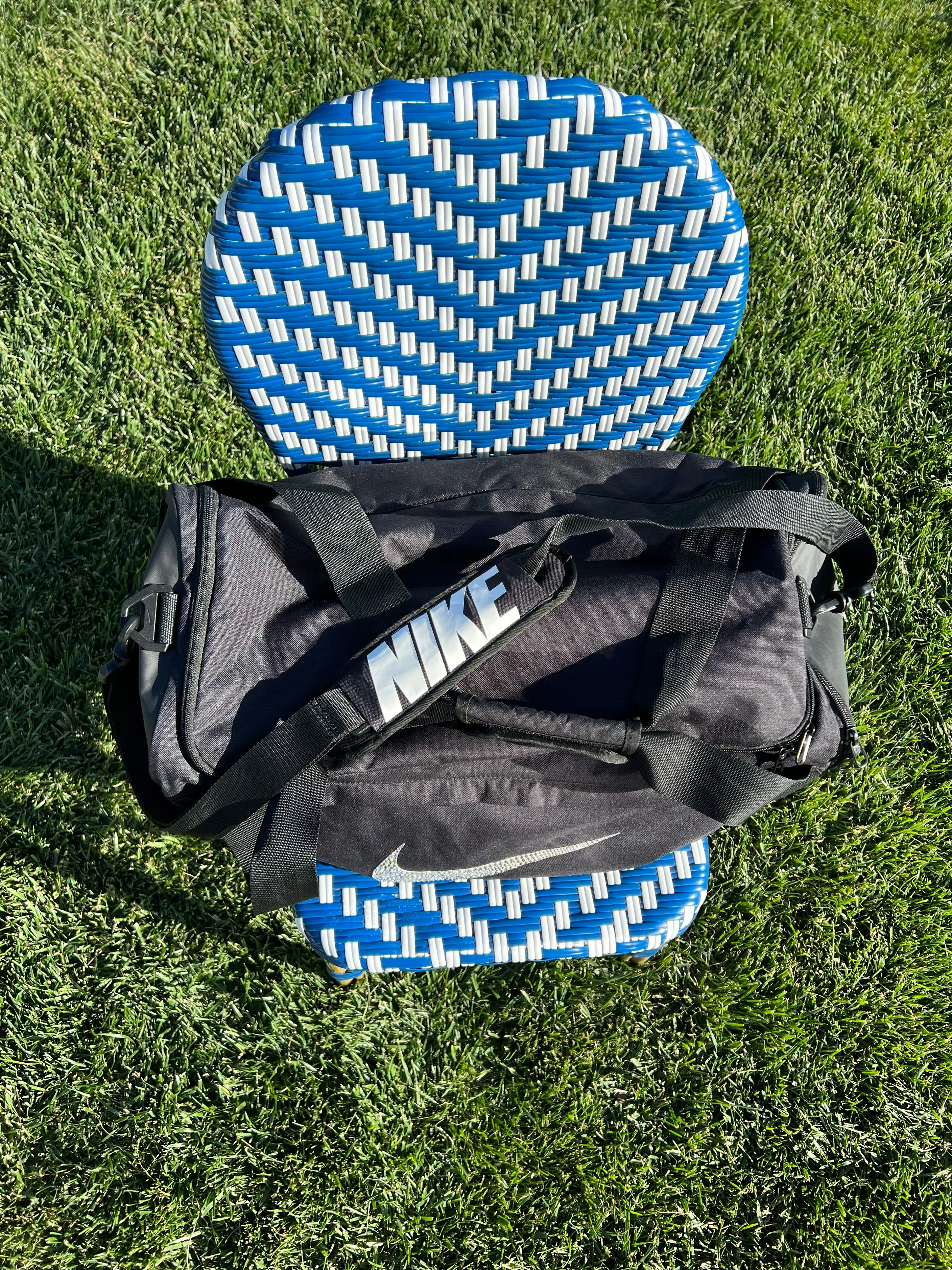 Swarovski Bling Nike Duffle Bag