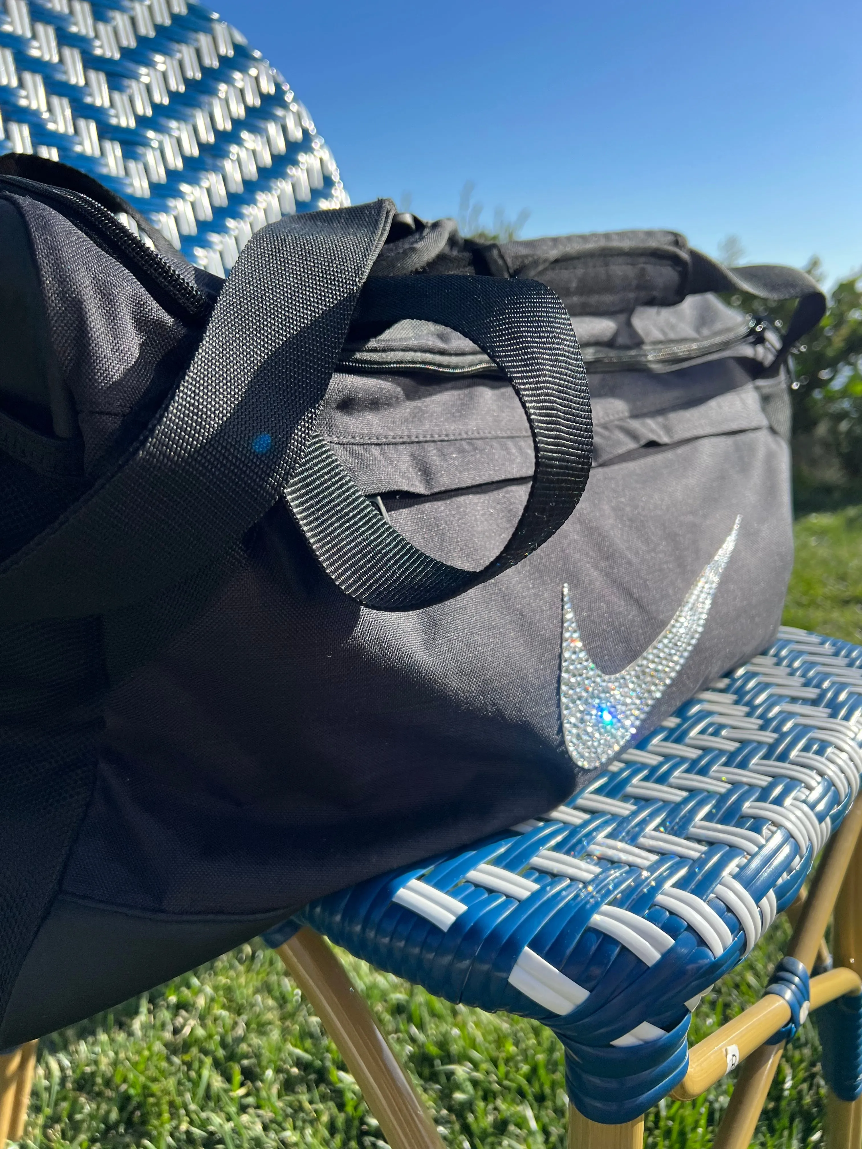 Swarovski Bling Nike Duffle Bag