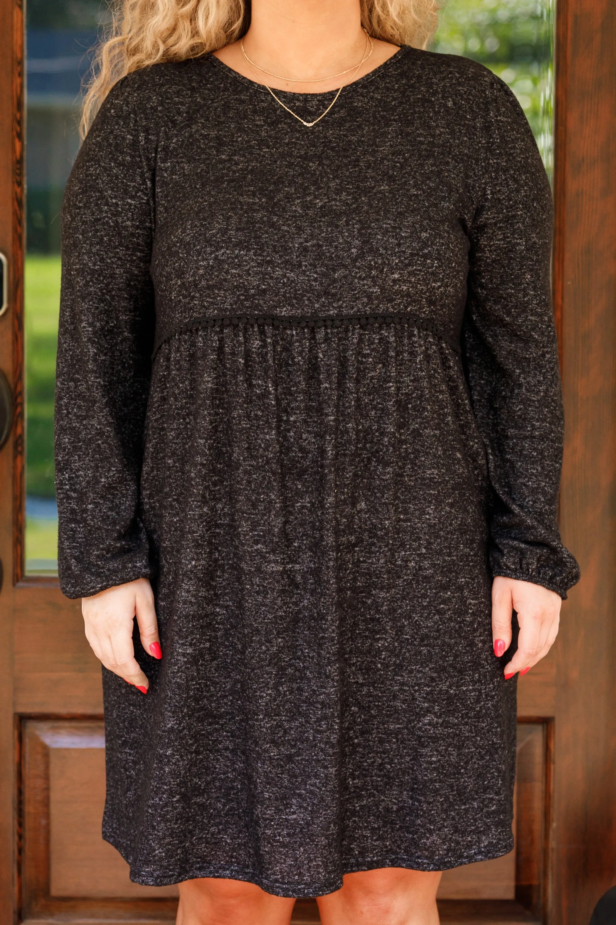 Sweet Charisma Dress, Black