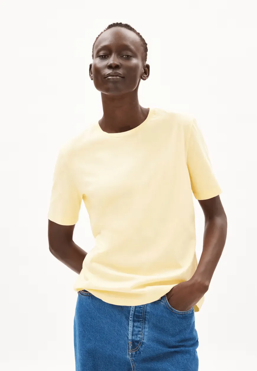 t-shirt - lualaa - early yellow