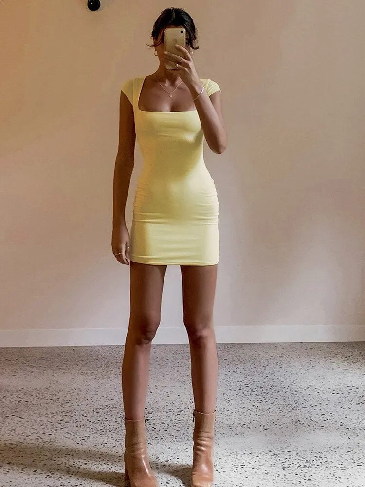 TastyHottie - Jessy Knitted Short Dress