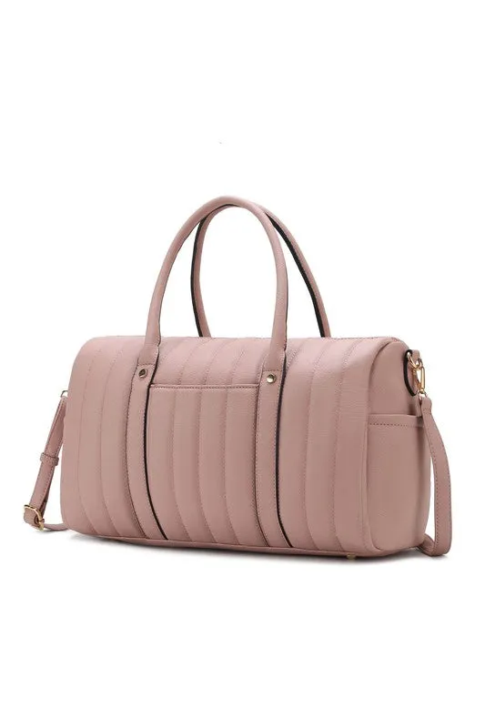 TEEK - MFK Collection Luana Quilted Duffle Bag