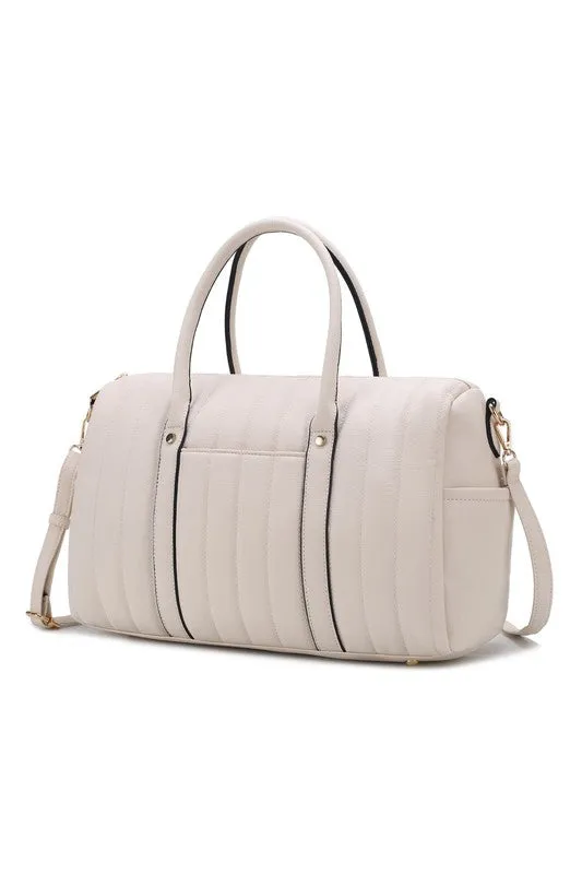TEEK - MFK Collection Luana Quilted Duffle Bag