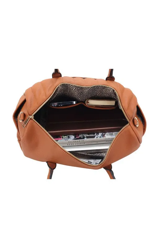 TEEK - MFK Collection Luana Quilted Duffle Bag