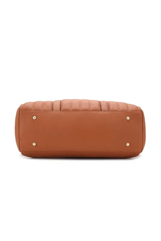 TEEK - MFK Collection Luana Quilted Duffle Bag