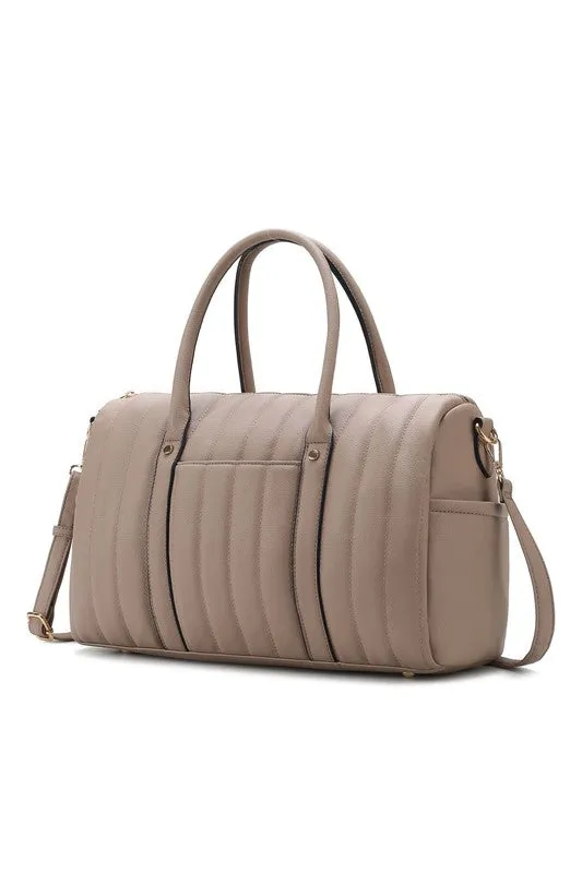 TEEK - MFK Collection Luana Quilted Duffle Bag