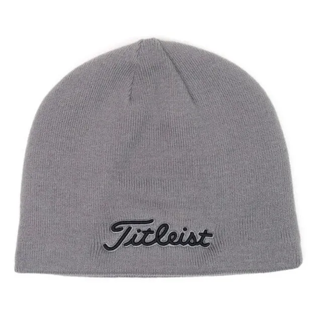 Titleist Men's Custom Golf Beanie - Grey