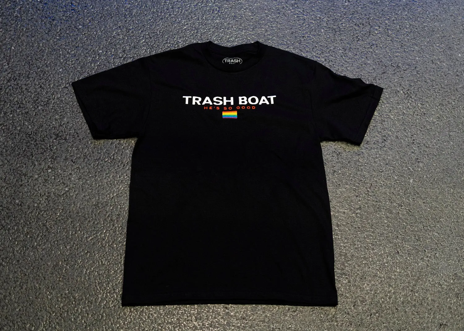Trash Boat - He's So Good - Black T