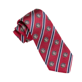 Truman Seal Silk Tie - Red